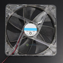 12cm 120mm RED LED 12V 4Pin Cooler CPU Cooling Fan For Computer PC Case Replace