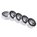 5Pcs Black 4*8*3mm MR84RS MR84-2RS 4x8x3mm rubber sealed ball bearings FE ZW3C