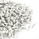 Wire Crimp Insulated Ferrule Pin Cord End Terminal AWG22 with 1000 Piece,Wh N6M6