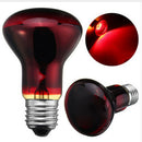 2x Reptile Terrarium UVA Heat Lamp Night-time Viewing Lighting 50W E27 Base
