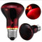2x Reptile Terrarium UVA Heat Lamp Night-time Viewing Lighting 50W E27 Base
