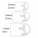 6x Two Way Radio Replacement Earpiece Earplug for Acoustic Coil Tube Earbud