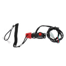 Engine Kill Stop Tether Open Safety Switch Push Button For 47cc 49cc Pocket Dirt