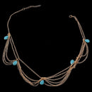 Ladies Headbands Headband Party hair band Turquoise Jewelry hair band D4P7