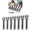 7Pieces Steel Hub Cone Wrench Set 13/14/15/16/17/18/19mm - Bike Hand Tool