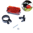 super bright bicycle lights led rear tail lamp safety warning cycling  flash BX