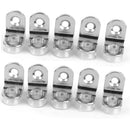 10pcs Suction Cup Bottle MarkBase Metal Plate Glass Shelf