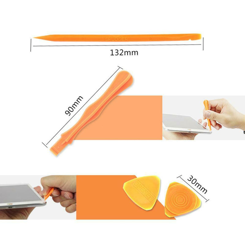 10 in 1 JM-OP11 Smart Phone Opening Repair Tool Set Plastic Sheet Opener