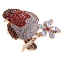 Cute Sparrow Brooch Pin for Women's Dress Shawl Clothes Accessories Costume