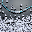 1000Pcs/Set DIY Bracelet Necklace Letter Acrylic Beads 15 Letters Mixed Colors