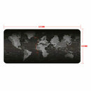 World Map Gaming Mouse Pad - Quality Portable Large Desk Pad Non slips New ERF