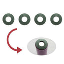 100pcs 18650 Battery Insulator Insulation Ring Adhesive Cardboard Pa- OZ