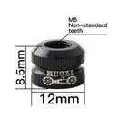 Bike Vacuum Tire Law Mouth Nut Bicycle Tire Inner Tube Valve Caps Black