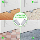 6 PCS Door Wedge Rubber, Door Stopper, Heavy Duty Slip-resistant and Stacka