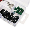 71 pcs/Set A/C Rubber Gasket AC Valve Core Remover Tool Assortment Kit F5L8