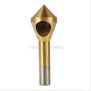4pcs Titanium Coated Countersink Deburring Tool Set Metal Drill Bit Chamfer dsr#