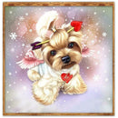 5D DIY Full Drill Diamond Painting Cross Stitch Embroidery Kit (Dog07)