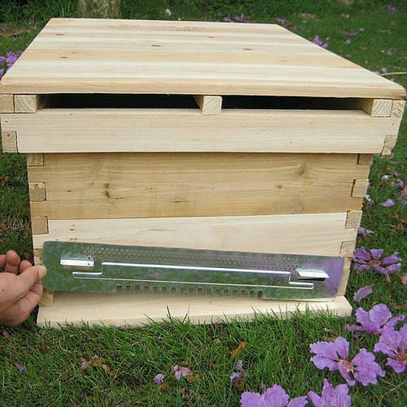 Bee Hive Sliding Mouse Guards Travel Gate Beekeeping Equipment Breeding Too