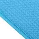 Kitchen Microfibre Dish Drying Mat Sink Drainer Washing Up Tea Towel Blue