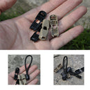 10 Pieces Zipper Pull Extension, Zip Cord Rope Ends, Repair Fixer for Clothes,