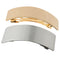 2x Automatic Metal French Barrette Large Hair Clip Pin Ponytail Holder