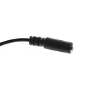 3.5mm 90 Degree Right Angled 3-Pole TRRS Male To TRRS Female Stereo 4-Pole Cable