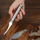 2pcs Multi-purpose Shrimp Line Shears Stainless Steel Food Scissors ShrimpB Hn