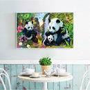 DIY 5D Cute Panda Diamond Painting Full Drill Embroidery Cross Stitch Kits