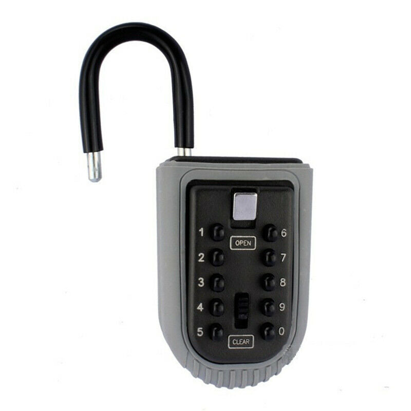 Outdoor Key Lock Box Wall Mounted Combination Key Safe Storage Lock Box Lar G6Z3