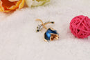 Crystal Rhinestone Rose Flower Wedding Pin Brooch Scarf Clip Bouquet Decoration