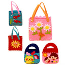 Handmade Handbags Non-woven Cloth kids Crafts Cartoon Toys  Creative gifts