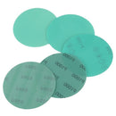 25Pcs Wet and Dry Disc Sandpaper Set Including 5 Green Leather Sandpaper Di