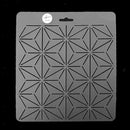 2pcs Semi-transparent Plastic Drawing Quilting Stencils for DIY Craft Tools