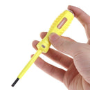100-500V Voltage Detector Slotted Screwdriver Electric Tester Test Pen Light LED
