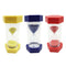 1/2/3 Mins Hourglass Sandglass Sand Timing Cooking Tea Coffee Timer Clock