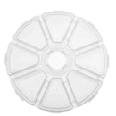 8 Compartments Mini Portable Round Fishing Lure Tackle Medicine Storage Box A