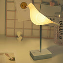 Nordic Birds Led Desk Lamp Eye Protection Table Lamp Usb Charging Powered R