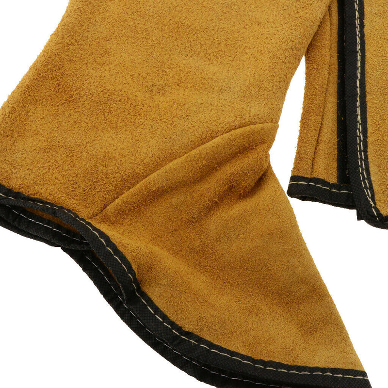 Artificial Leather Leg warmer Weld Heat insulation Protection Yellow