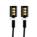 2pcs Screw Bolt 5630SMD 3LED Lights for 12V Car Motorcycle Number License Plate
