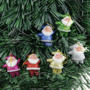 6pc Santa Pendants Home Decorations Hanging Christmas DecorationsS Hn