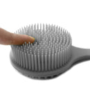 Soft Silicone Back Scrubber Shower, Bath Body Brush With a Long Handle, Bpa O1M3