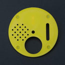 Beehives Plastic Round Beehives Nest Door Vents Beekeeping Tools(Yellow)