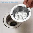 2PCS Upgrade Stainless-Steel Kitchen Sink Strainer (Hand-Held), Premium Dra B6X5