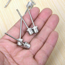 10 pcs Inflating Needle Pin Nozzle For Football Basketball Soccer Ball Air Pump