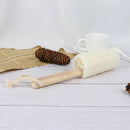 Wooden Long Handle Cup Brush Milk Bottle Teapot Cleaner Scrubber Cleaning Tool U