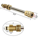 6.9 Inch High Pressure Car Washing Washer-Gun Adapter With 1/4 Inch Female