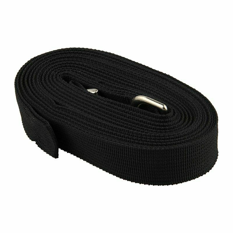 6m Long Dog Pet Puppy Rope Training Lead Leash Obedience Recall Chain black