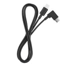 3.28 Feet Male USB-C to Male Type-C Fast Charging Data Sync Charger Cable, with