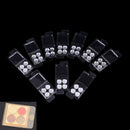 10Set Empty Eyeshadow Palette Grade Plastic Pans DIY With 15mm Aluminium CasesOZ