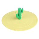 Silicone Leakproof Cup Lids Heat Resistant Reusable Sealed Cover (A)  A